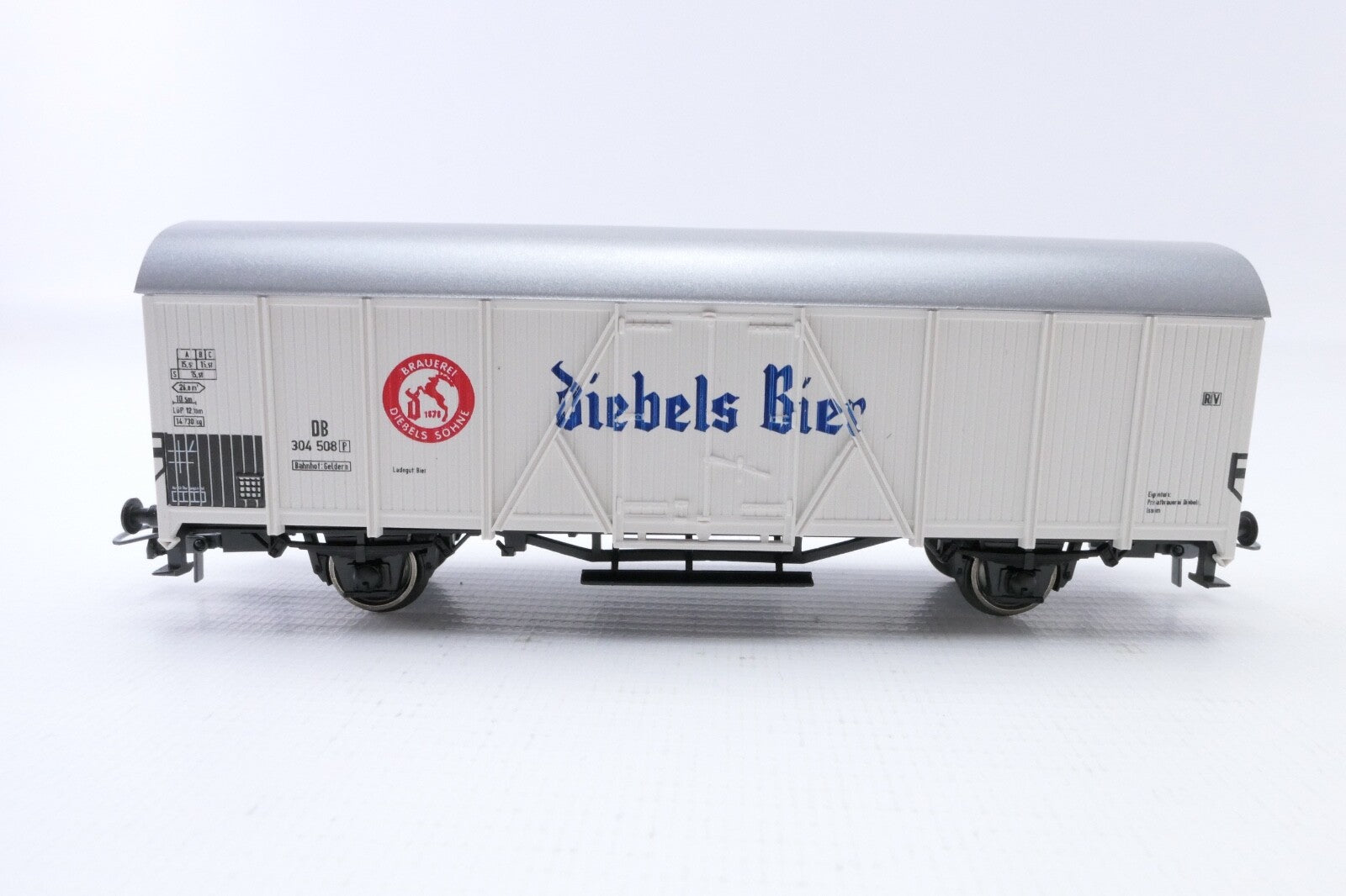 Roco 44143 Güterwagen „Diebels Bier“ ohne Opel Blitz, Analog, Spur H0, in OVP.6