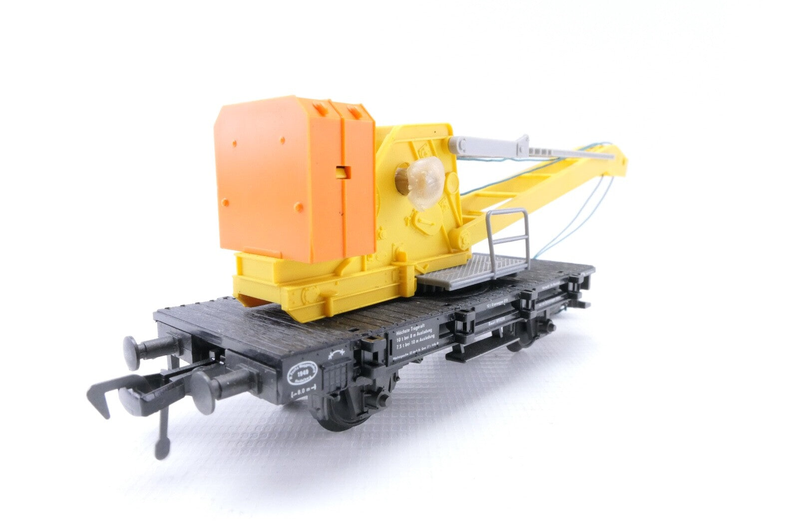 Fleischmann 5019 Kranwagen, Analog, Spur H0, in OVP. BASTLERWARE.4