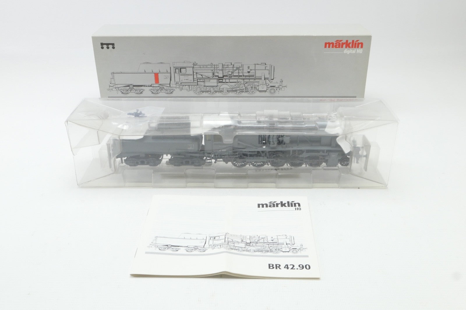 Märklin H0 39160 Dampflok BR 42 900 der DRG, Digital und BA, Adr. "42" in OVP.9