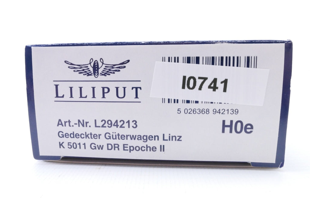 Liliput L294312 Gedeckter Güterwagen Linz K 5011 Gw, Analog, Spur H0, in OVP.11