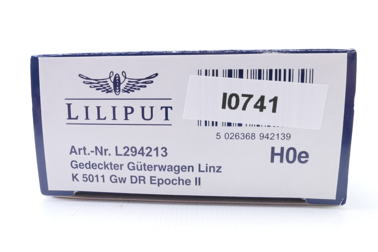 Liliput L294312 Gedeckter Güterwagen Linz K 5011 Gw, Analog, Spur H0, in OVP.11