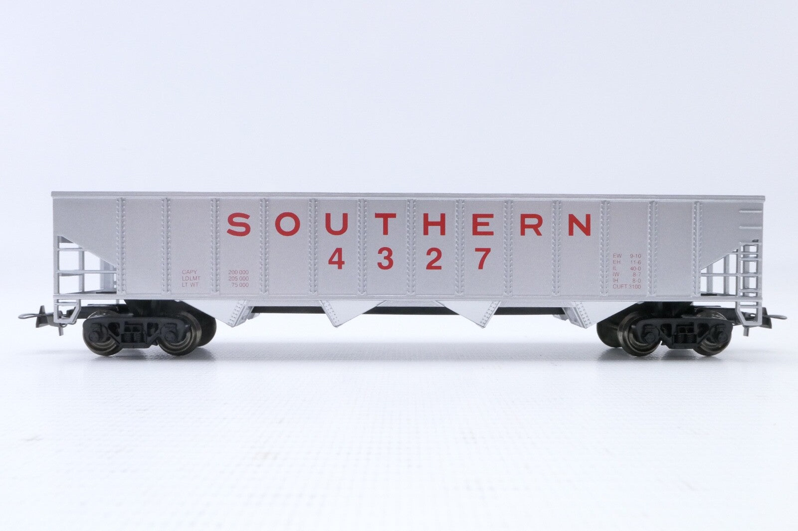 Mehano T077/17858 Open Hopper 50' Southern 4327 , Analog, Spur H0, in OVP.3
