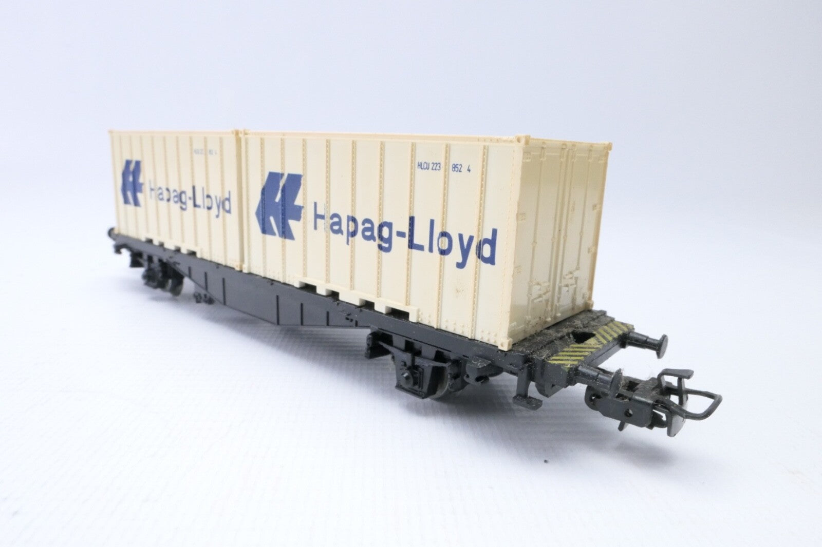 Märklin 4552 Containerwagen "Hapag-Lloyd" der DB, Analog, Spur H0, in EVP.4