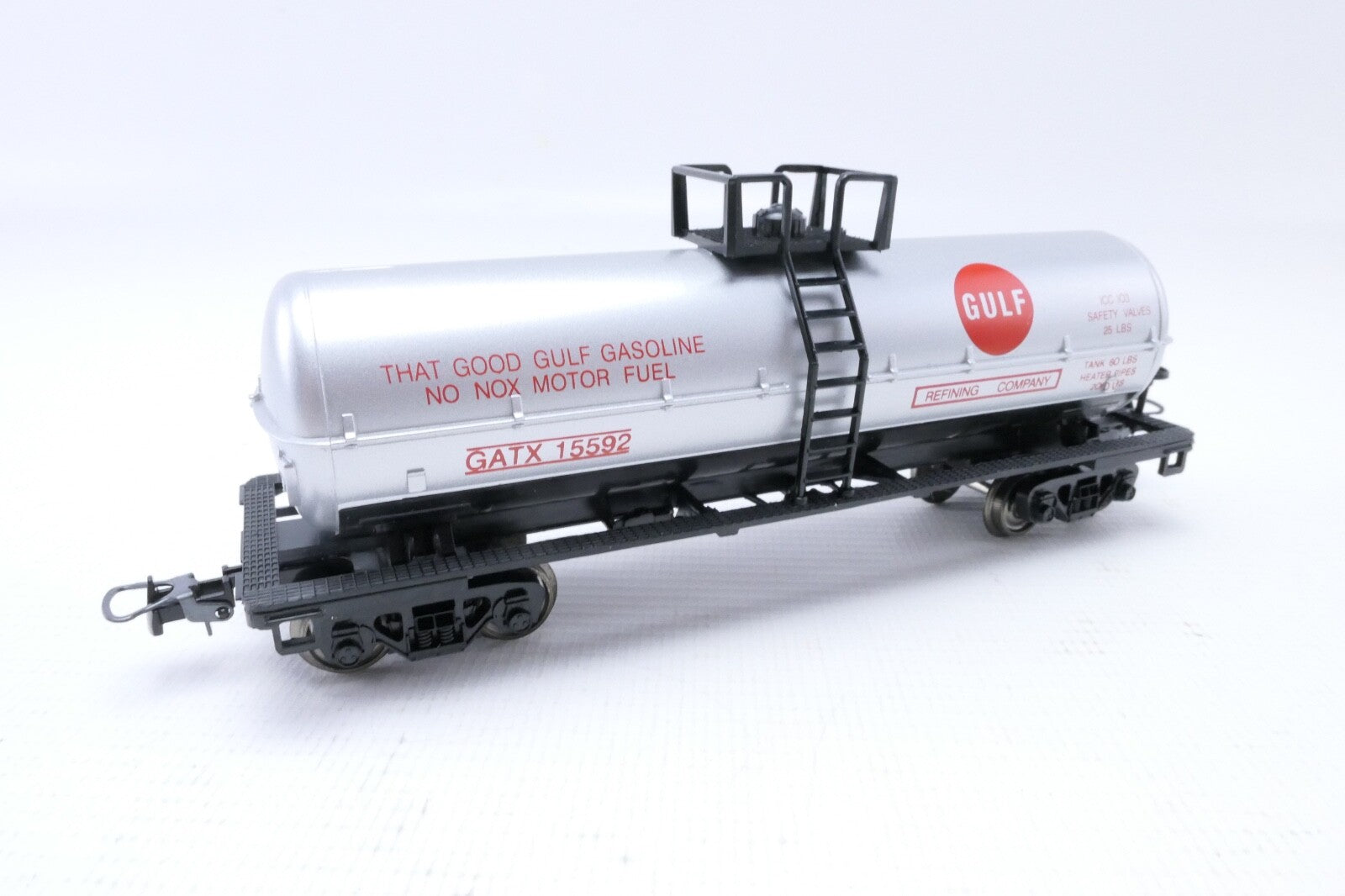 Mehano T060/17871 Tank Car Gulf Kesselwagen, Analog, Spur H0, in OVP.5