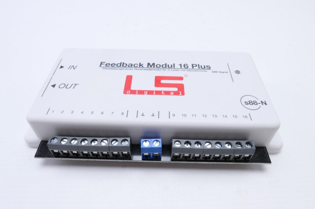 LS Digital Feedback Modul 16 Plus 2er Pack ohne Bedienungsanleitung. S88 Modul2