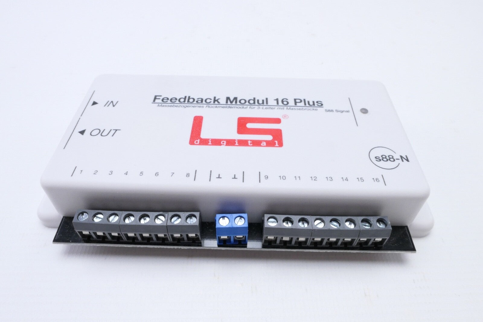 LS Digital Feedback Modul 16 Plus 2er Pack ohne Bedienungsanleitung. S88 Modul2