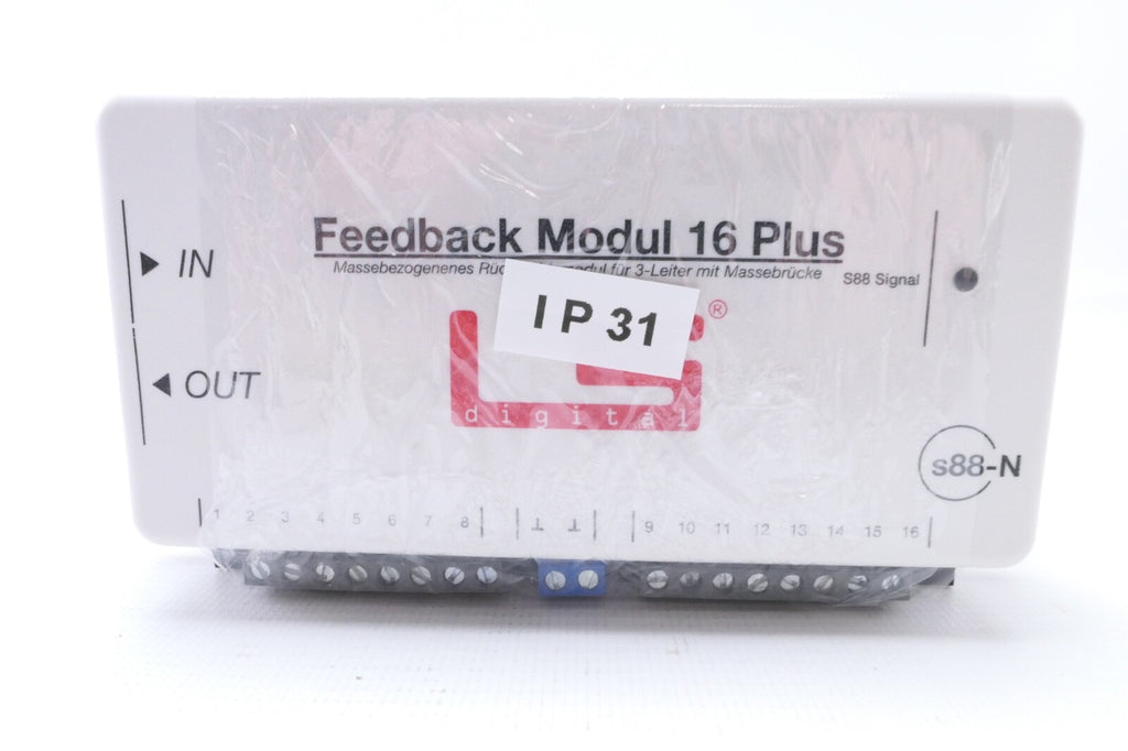 LS Digital Feedback Modul 16 Plus 2er Pack ohne Bedienungsanleitung. S88 Modul3