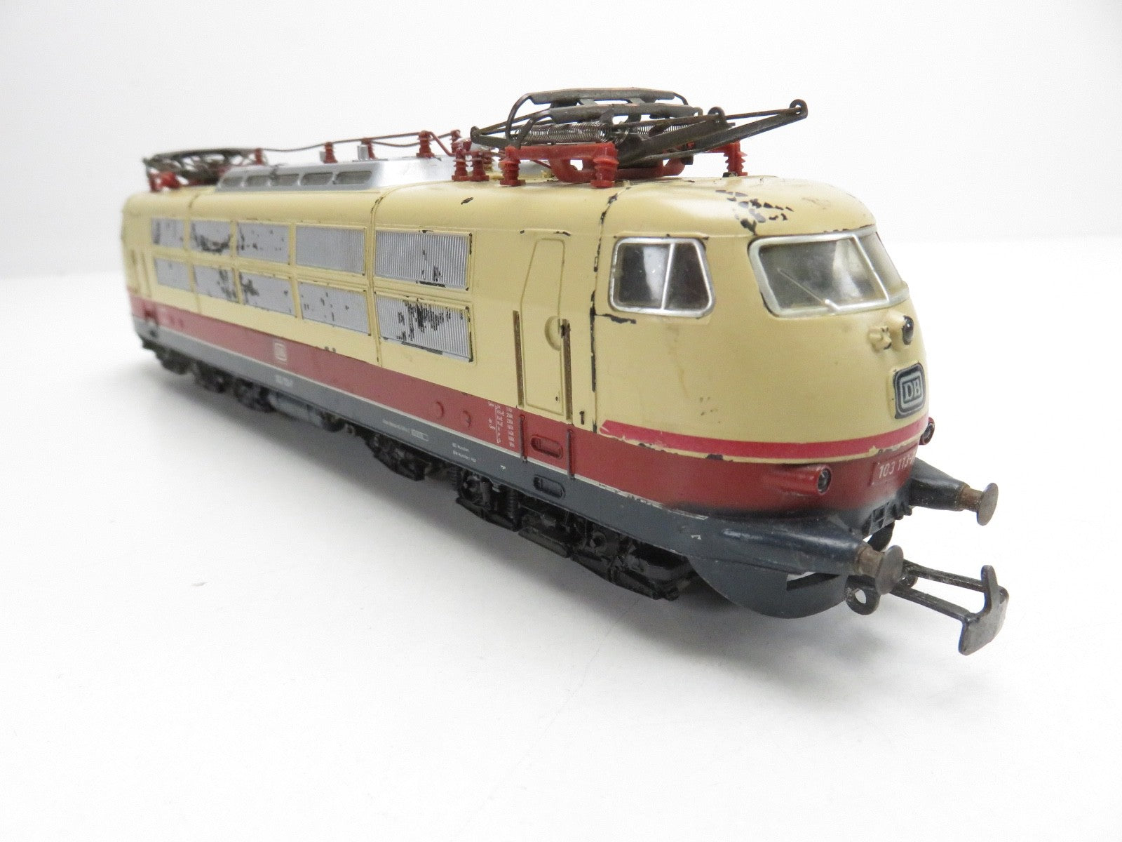 Märklin H0 3054 E-Lok BR 103 der DB, Lok ist fahrbereit, Bastlerware.4