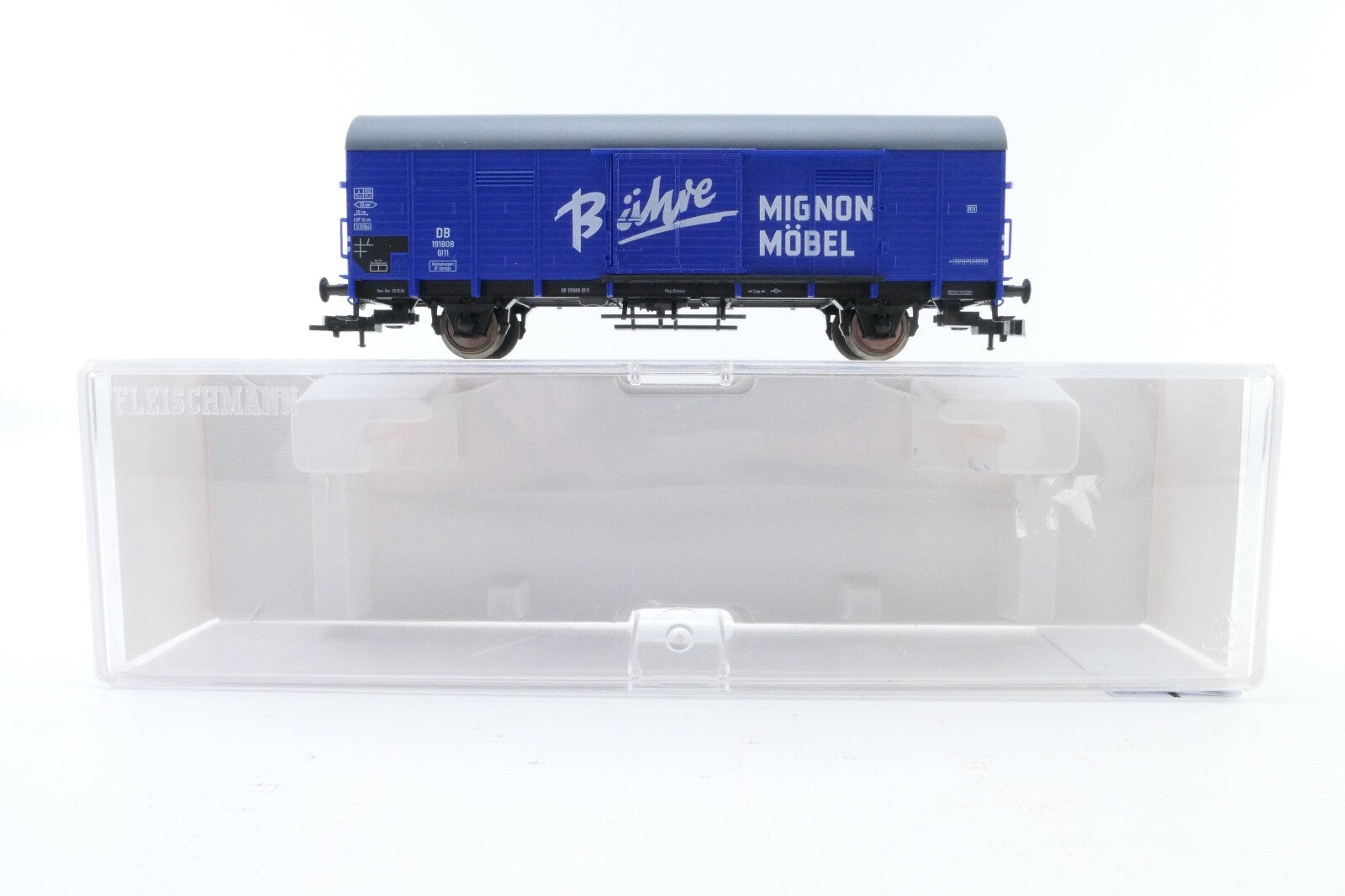 Fleischmann 97 5308 Güterwagen Bähre Mignon Möbel H0 OVP0