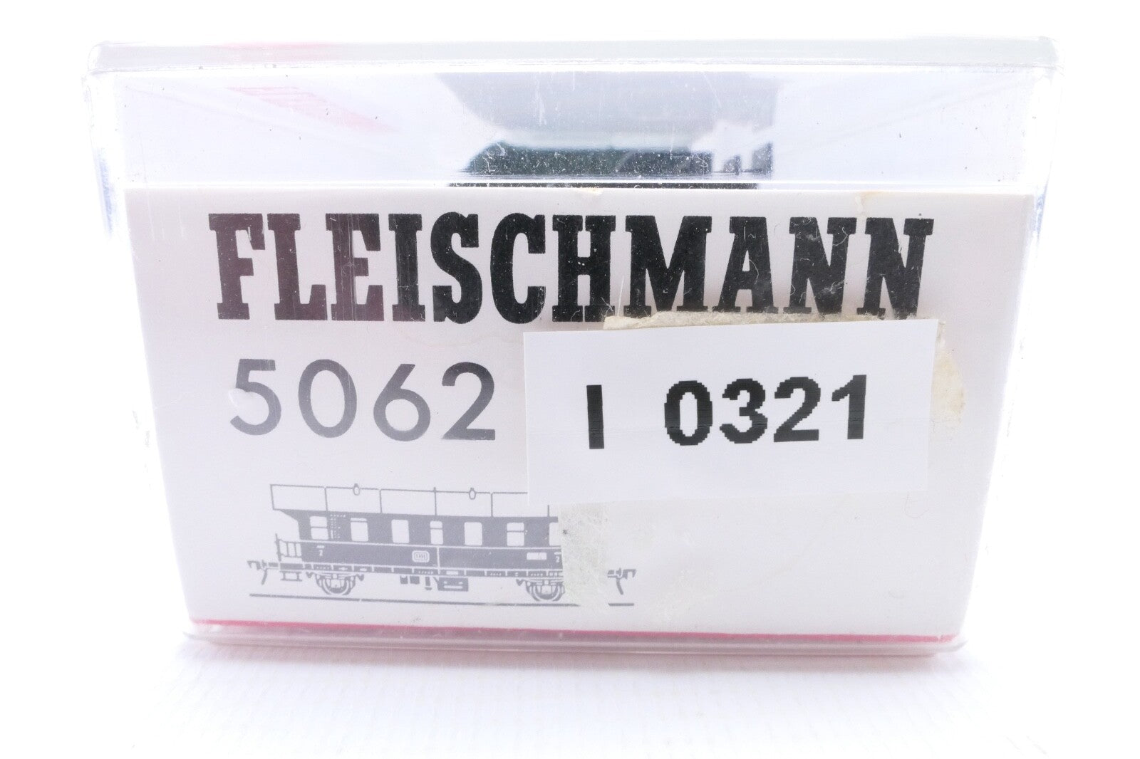 Fleischmann 5062 Personenwagen Donnerbüchse, Analog, Spur H0, in OVP.9