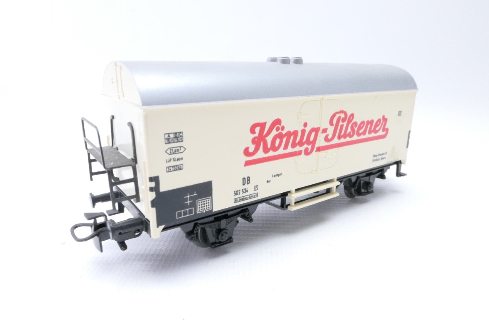 Märklin 4418 geschlossener Güterwagen "König Pilsener", Analog, Spur H0, in OVP.4