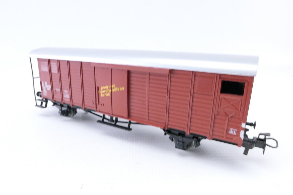 Märklin 4698 Gedeckter Güterwagen mit Bremserhaus, Analog, Spur H0, in OVP.2