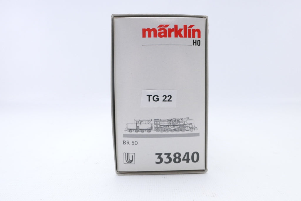 Märklin H0 33840 Dampflok BR 50 2448 der DB, WS, Delta Digital, in OVP mit BA.11