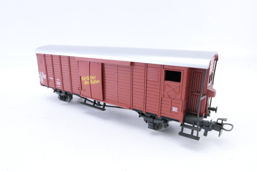 Märklin 4698 Gedeckter Güterwagen mit Bremserhaus, Analog, Spur H0, in OVP.5