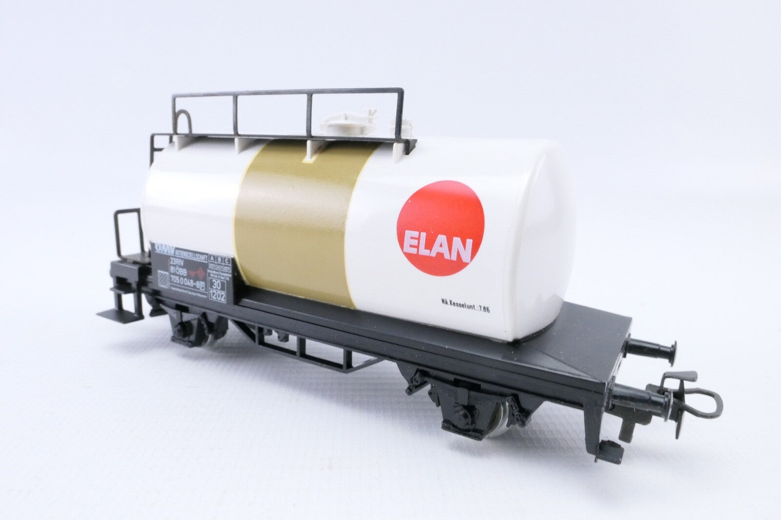 Märklin 4444 Kesselwagen "Elan" der DB , Analog, Spur H0, in OVP.5