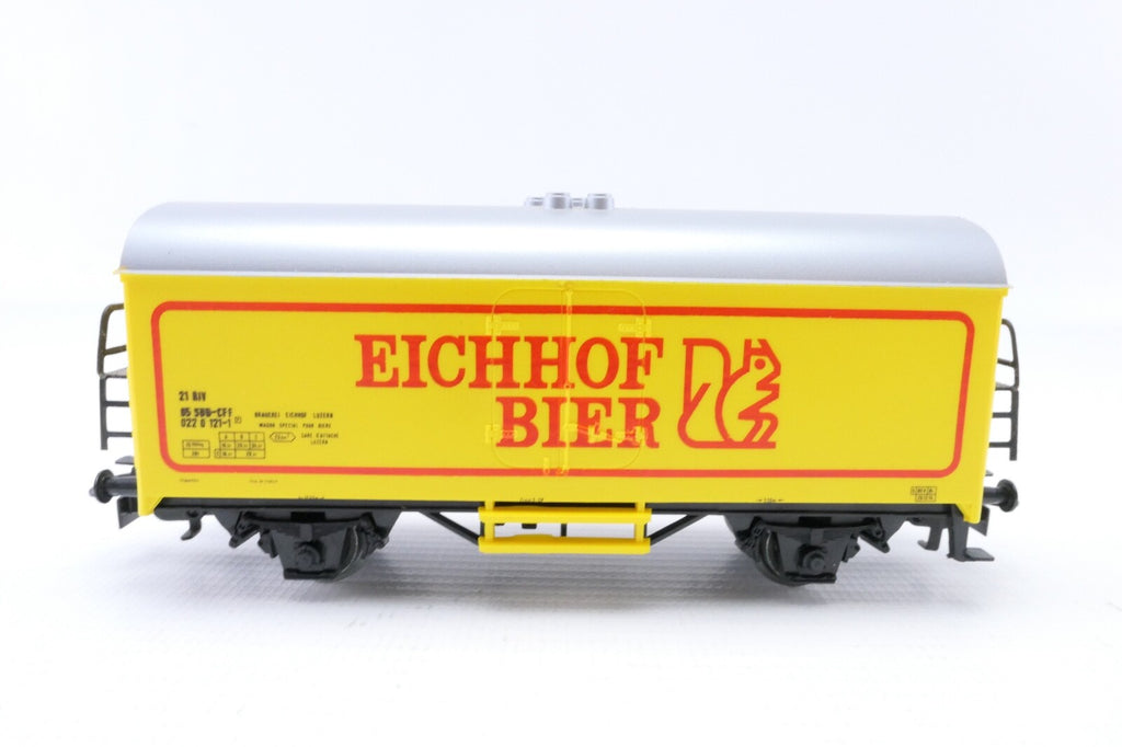 Märklin 4420 Kühlwagen „Eichhof Bier“, Analog, Spur H0, in OVP.6