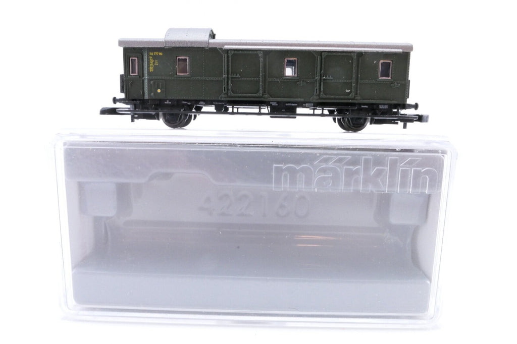 Märklin 87521 Gepäckwagen der DB, Analog,Spur Z, in OVP.0