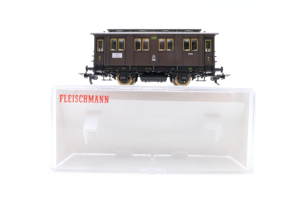 Fleischmann 5824 Personenwagen 2./3.Kl. der KPEV, Analog, Spur H0, in OVP.0