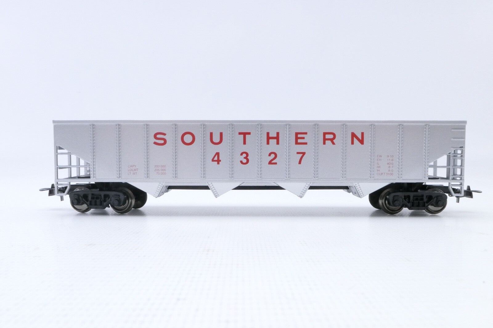 Mehano T077/17858 Open Hopper 50' Southern 4327 , Analog, Spur H0, in OVP.6