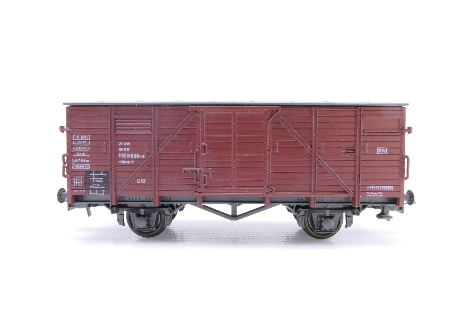 Roco 4301 geschlossener Güterwagen, Analog, Spur H0, in OVP.3