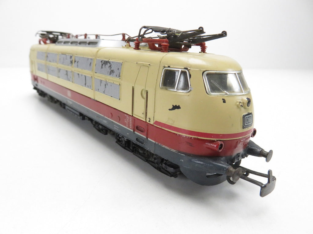 Märklin H0 3054 E-Lok BR 103 der DB, Lok ist fahrbereit, Bastlerware.1