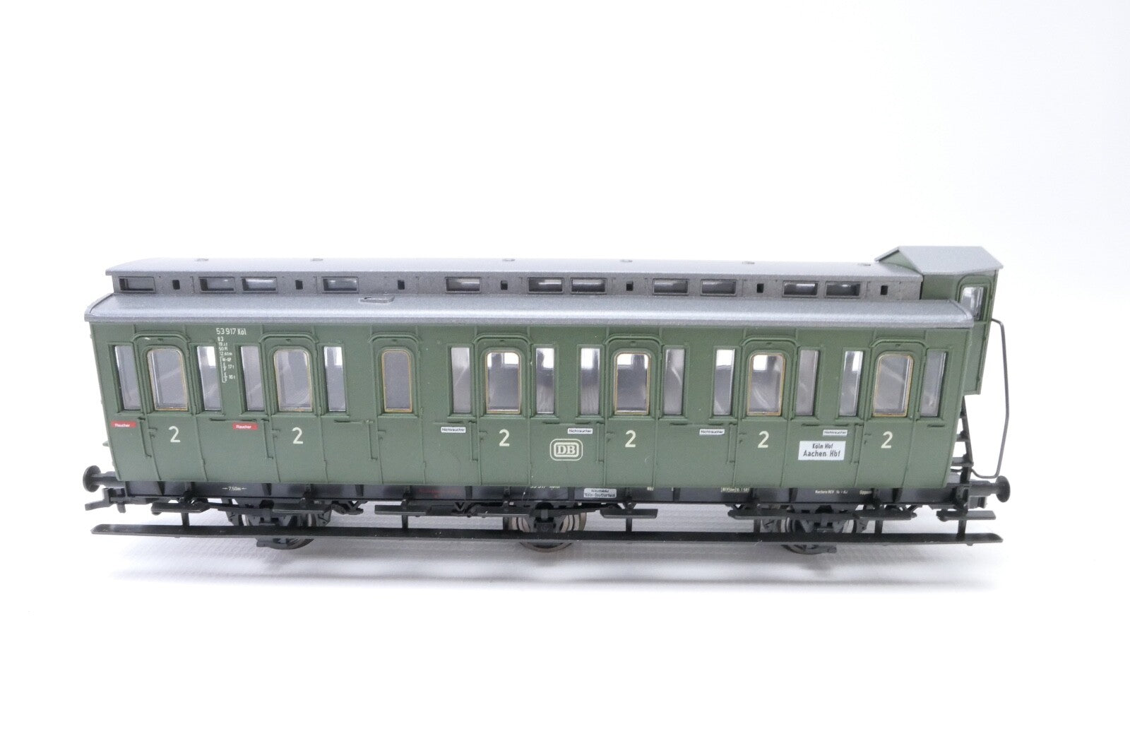 Roco 44206A Personenwagen 2.Kl. der DB, Analog, Spur H0, in OVP.6