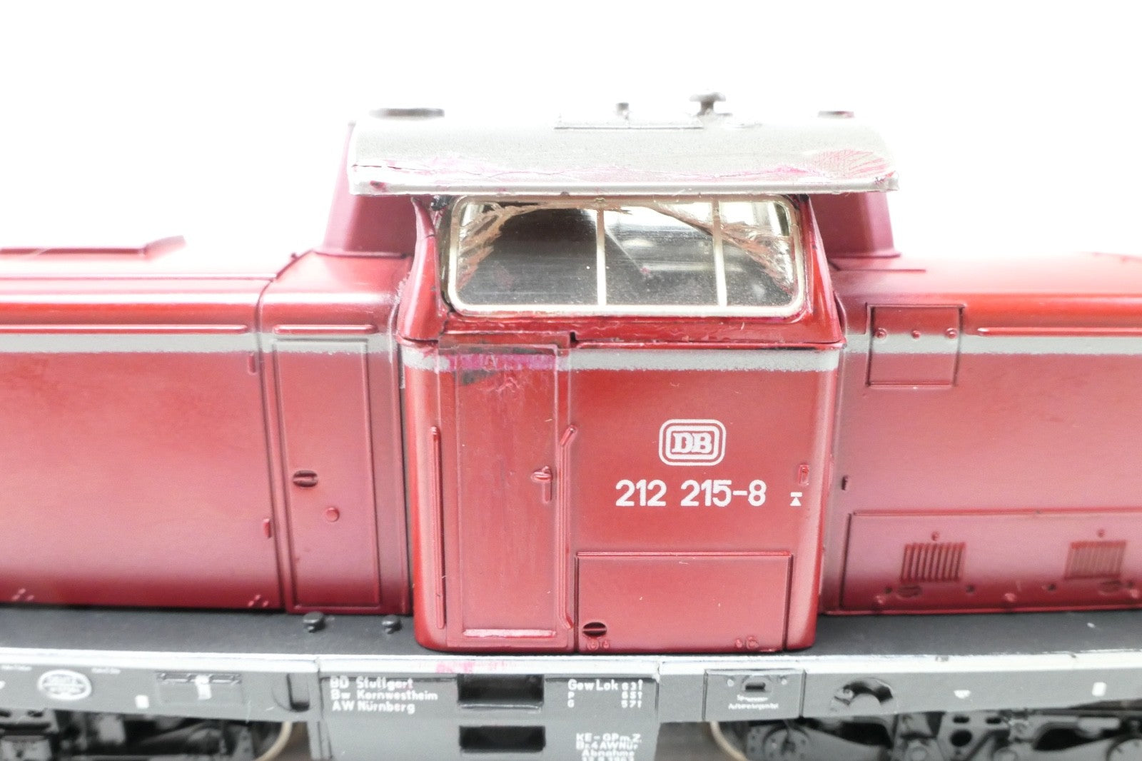 Märklin H0 3072 Diesellok BR 212 215-8 der DB, ohne Verpackung.9