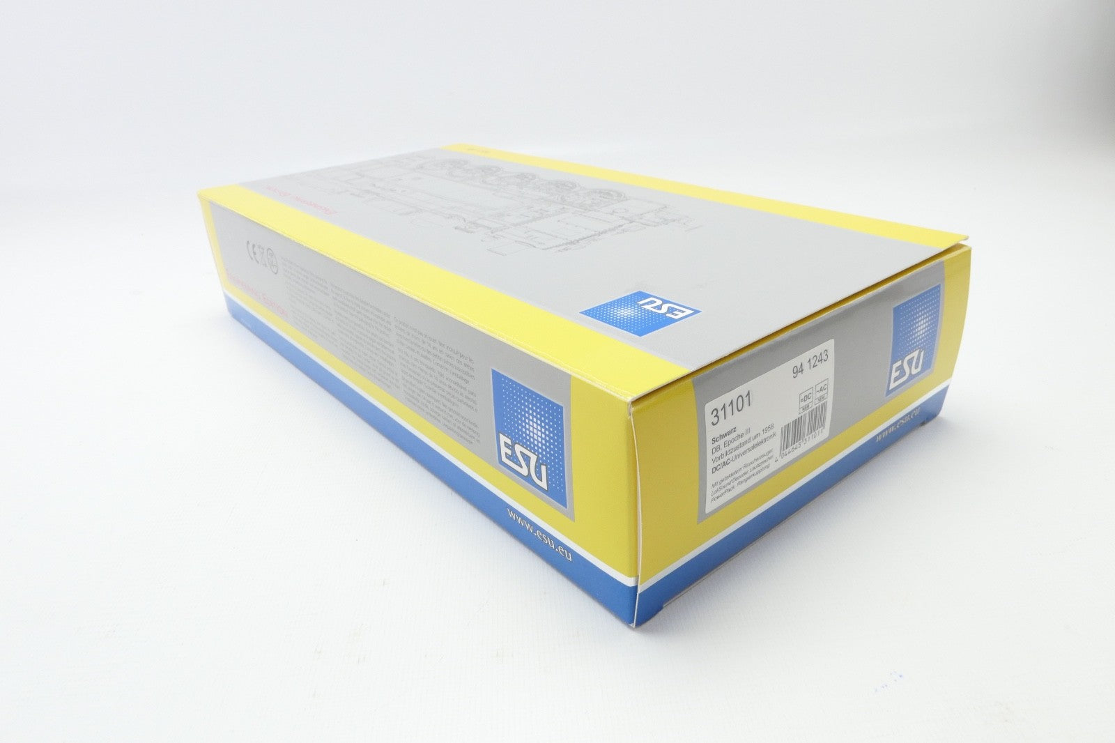ESU H0 31101 Leerverpackung , Leerverpackung ohne Lok komplett mit Inlay und BA.5