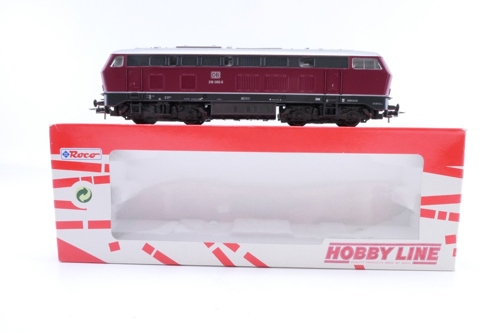 Roco 53450 Diesellok BR 215 055-5 der DB, Analog, Spur H0, in OVP.0