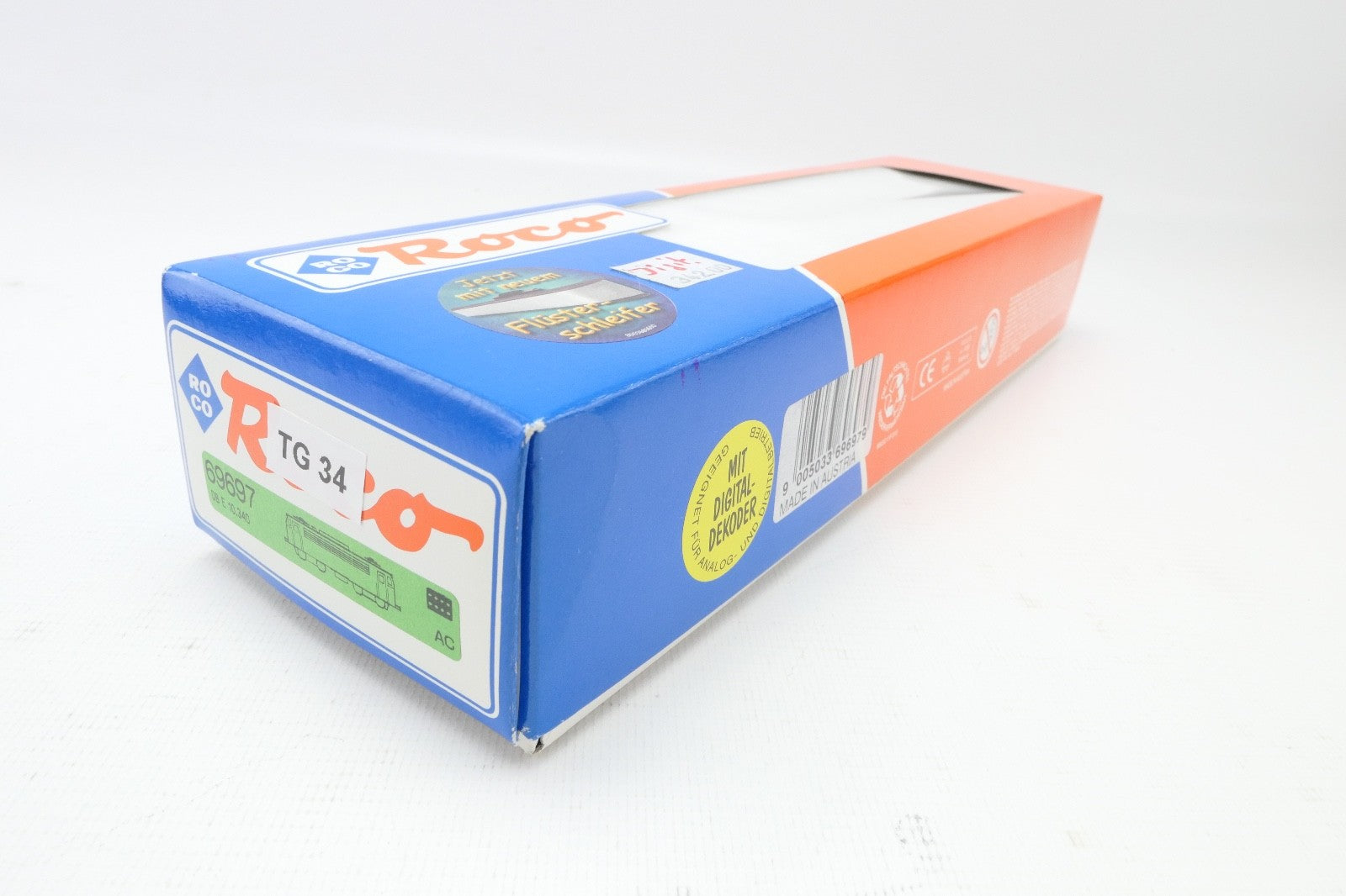 Roco H0 69697 E-Lok BR E10 340 der DB, WS, Digital, in OVP mit BA.10