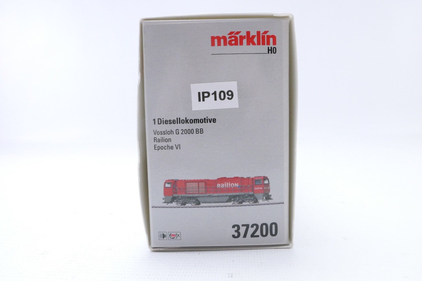 Märklin 37200 Diesellok Vossloh G200 BB Railion, mfx Dig. mit Sound, h0, OVp.12