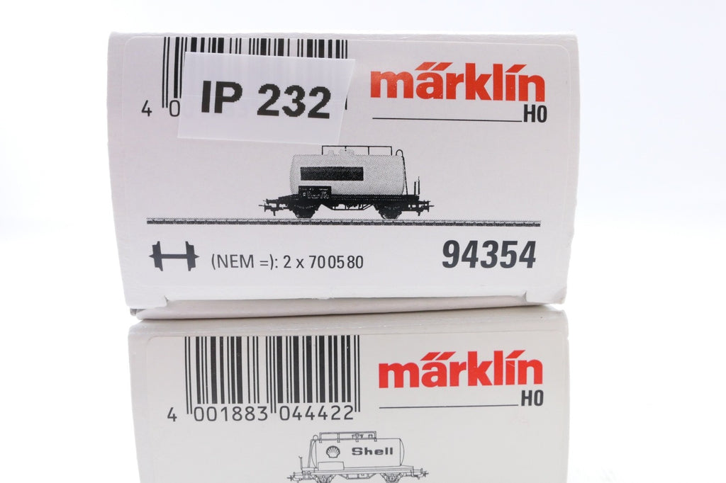 Märklin 4442, 94354 Tankwagen Set Knuffingen Oil - Shell, H0,in OVP.8