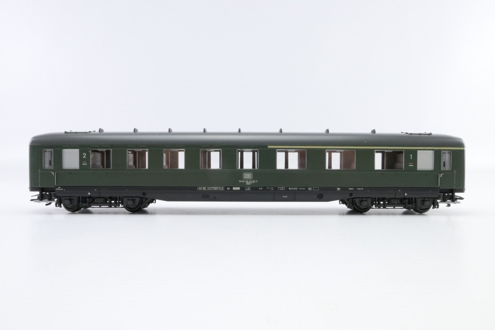 Märklin 43210 Schürzenwagen 1./2. Klasse der DB , Spur H0, in OVP.6