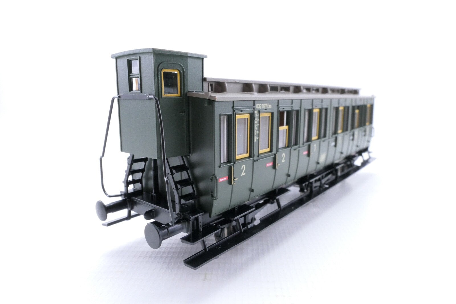 Fleischmann 5065 Abteilwagen 1./2. Klasse mit Bremserhaus, Analog, Spur H0, OVP.1