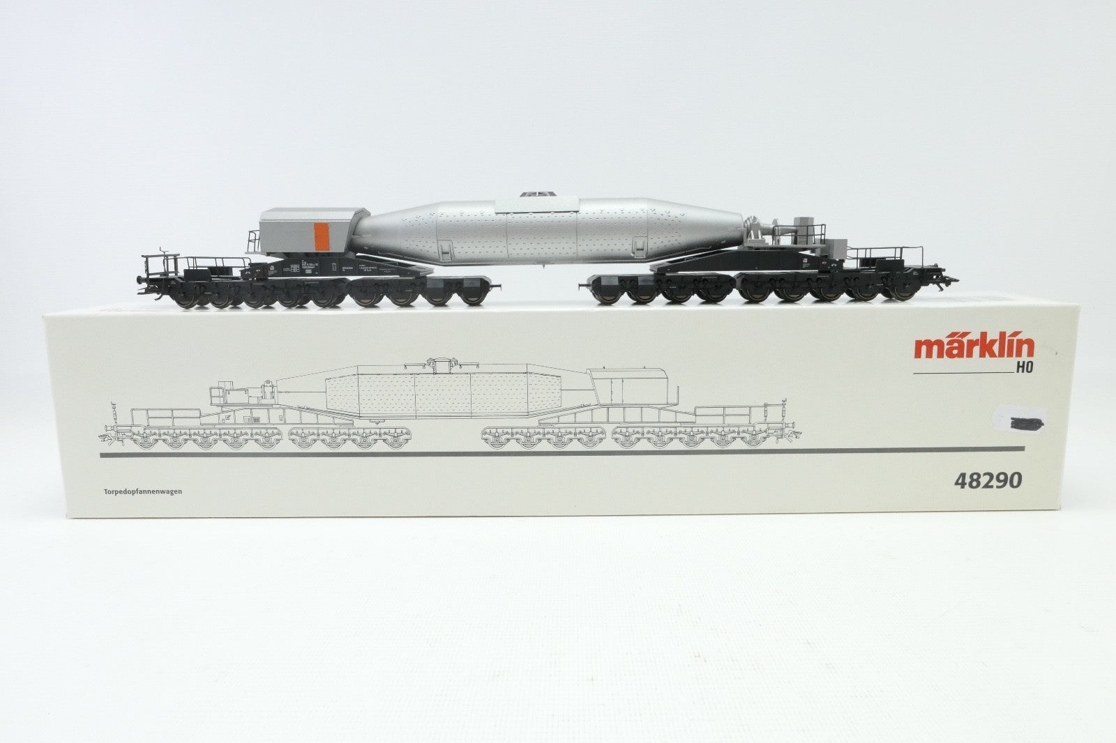 Märklin H0 48290 Torpedopfannenwagen, WS in OVP.0