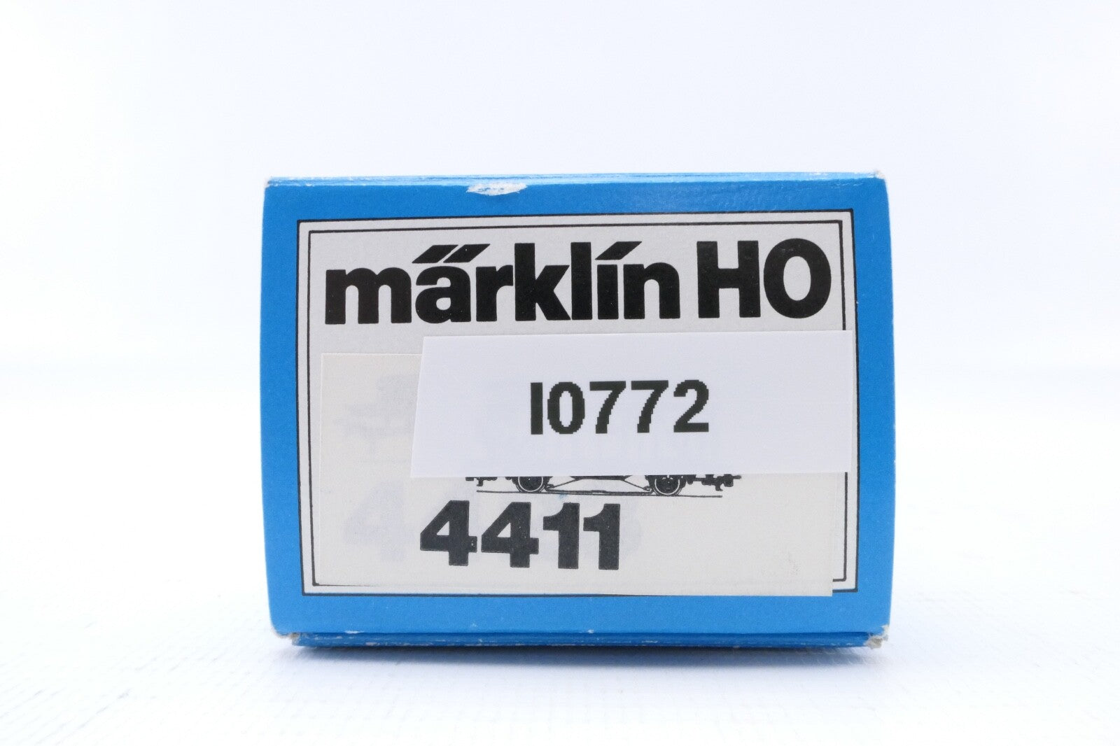 Märklin 4411 Gedeckter Güterwagen der DB, Nalog, Spur H0, in OVP.10