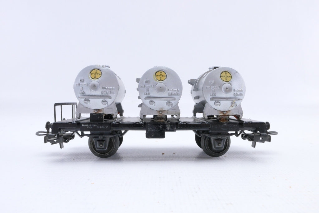 Märklin 4520 Behältertragwagen "Bayer", Analog, Spur H0, in EVP.3