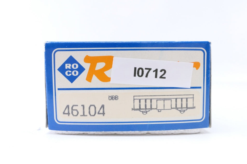 Roco 46104 Geschlossener Güterwagen der DB, Analog, Spur H0, in OVP.10
