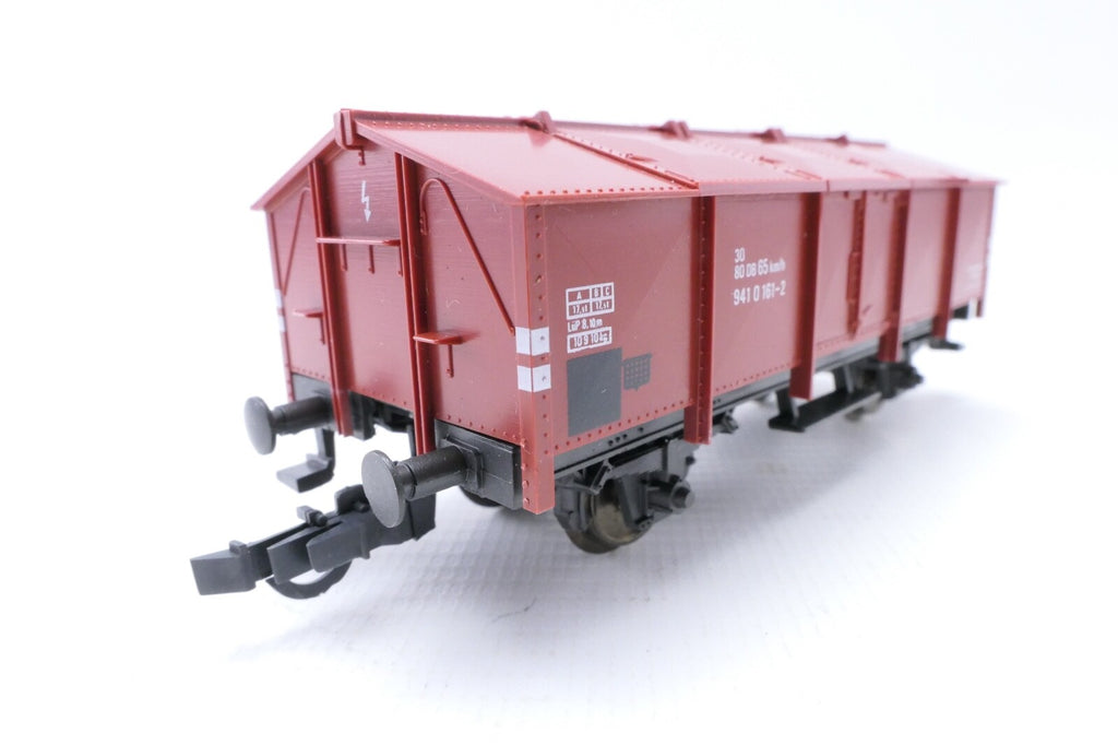 Fleischmann 5210 Klappdeckelwagen der DB, Analog, Spur H0, in OVP.1