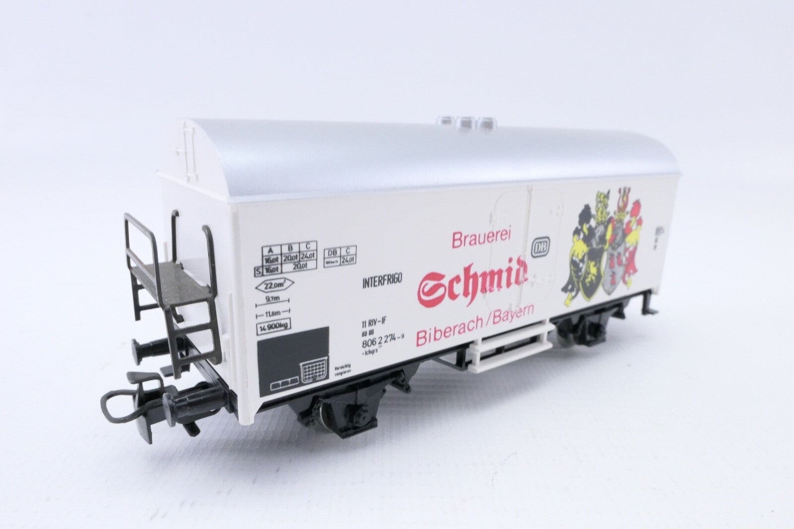 Märklin 4415 Kühlwagen Brauerei Schmid, Analog, Spur H0, in OVP.5