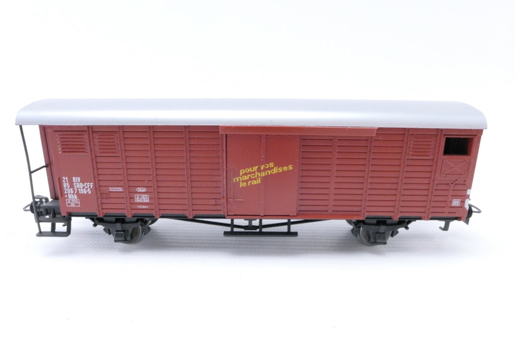 Märklin 4698 Gedeckter Güterwagen mit Bremserhaus, Analog, Spur H0, in OVP.3