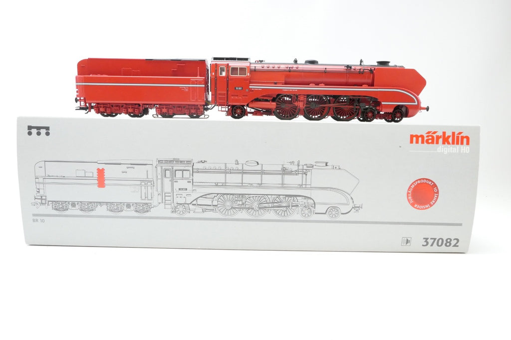 Märklin H0 37082 Dampflok BR 10001 der DB, Digital mit Sound & BA Adr. "10",OVP.0