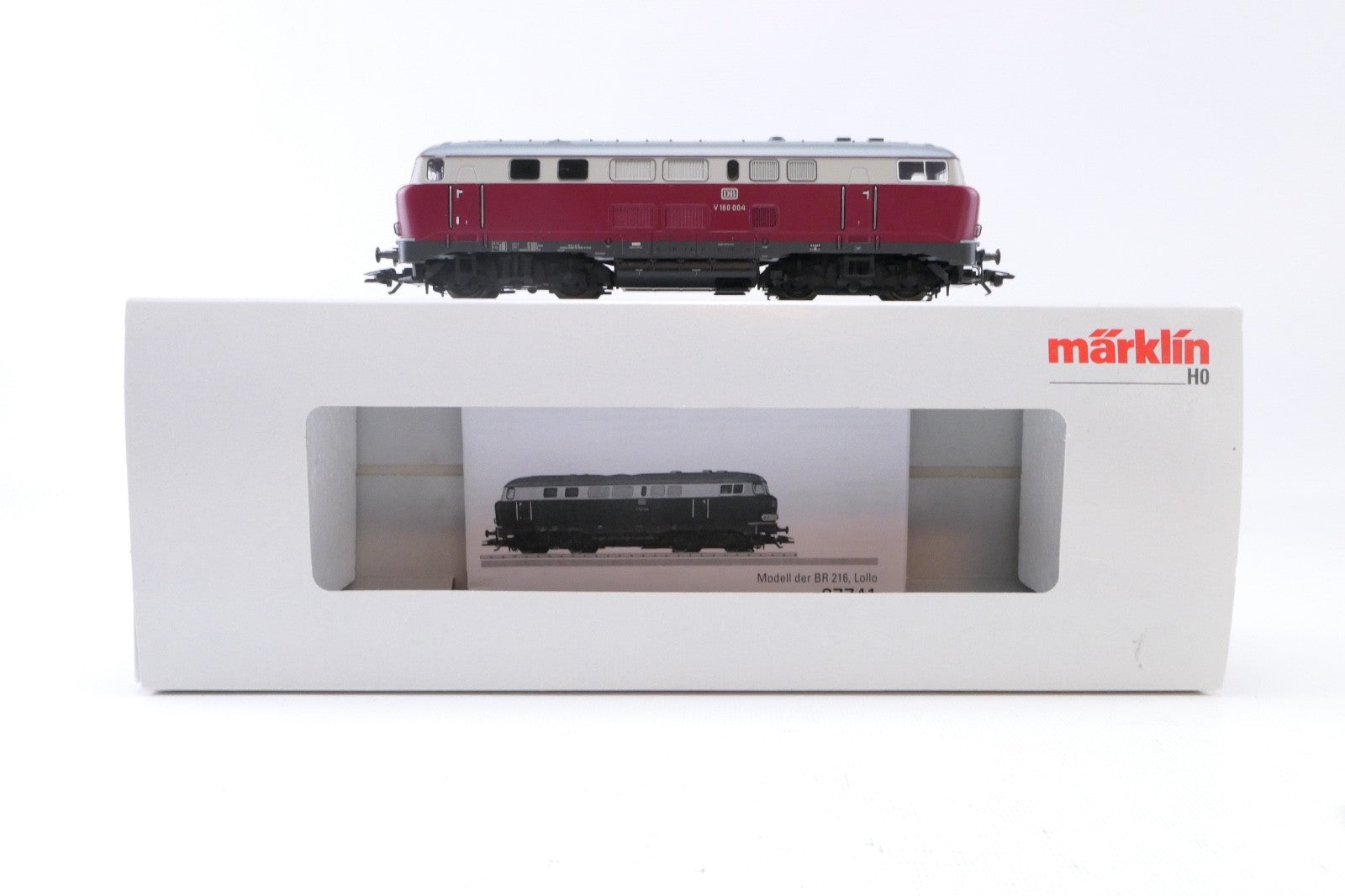 Märklin H0 37741 Diesellok BR V 160 004 der DB, mfx Digital mit Vollsound, OVP.0