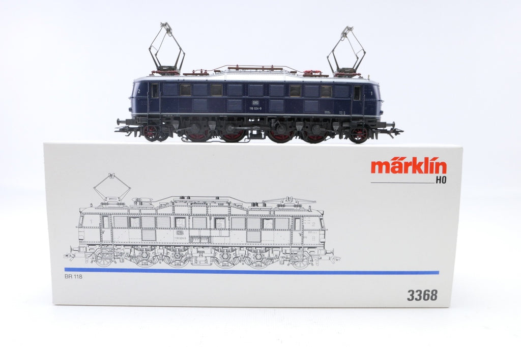 Märklin H0 3368 E-Lok BR 118 024-9 der DB, WS, Analog, in OVP mit BA.0