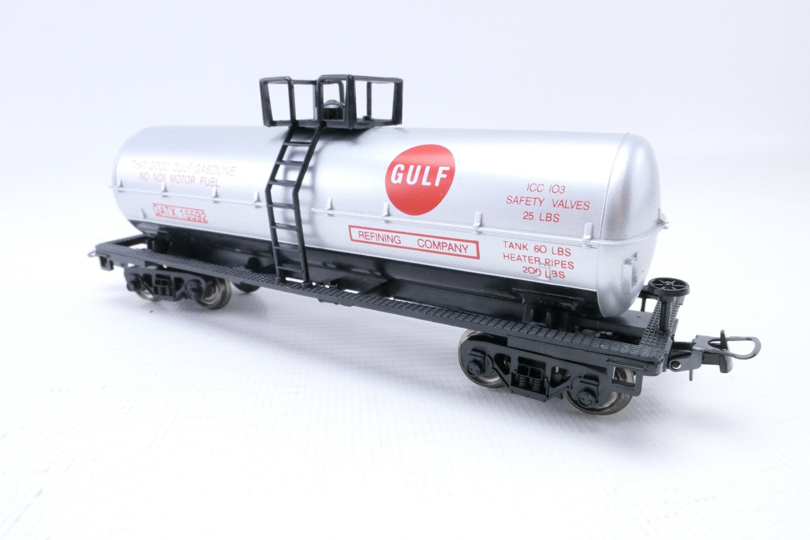 Mehano T060/17871 Tank Car Gulf Kesselwagen, Analog, Spur H0, in OVP.6