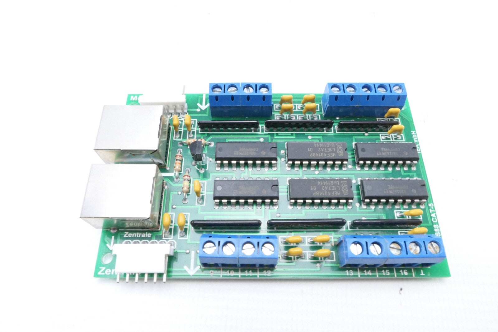 S88 CAT-5 OPTO, Rückmeldemodul, Rückmelder, digitaler Rückmeldedecoder, IEK.1