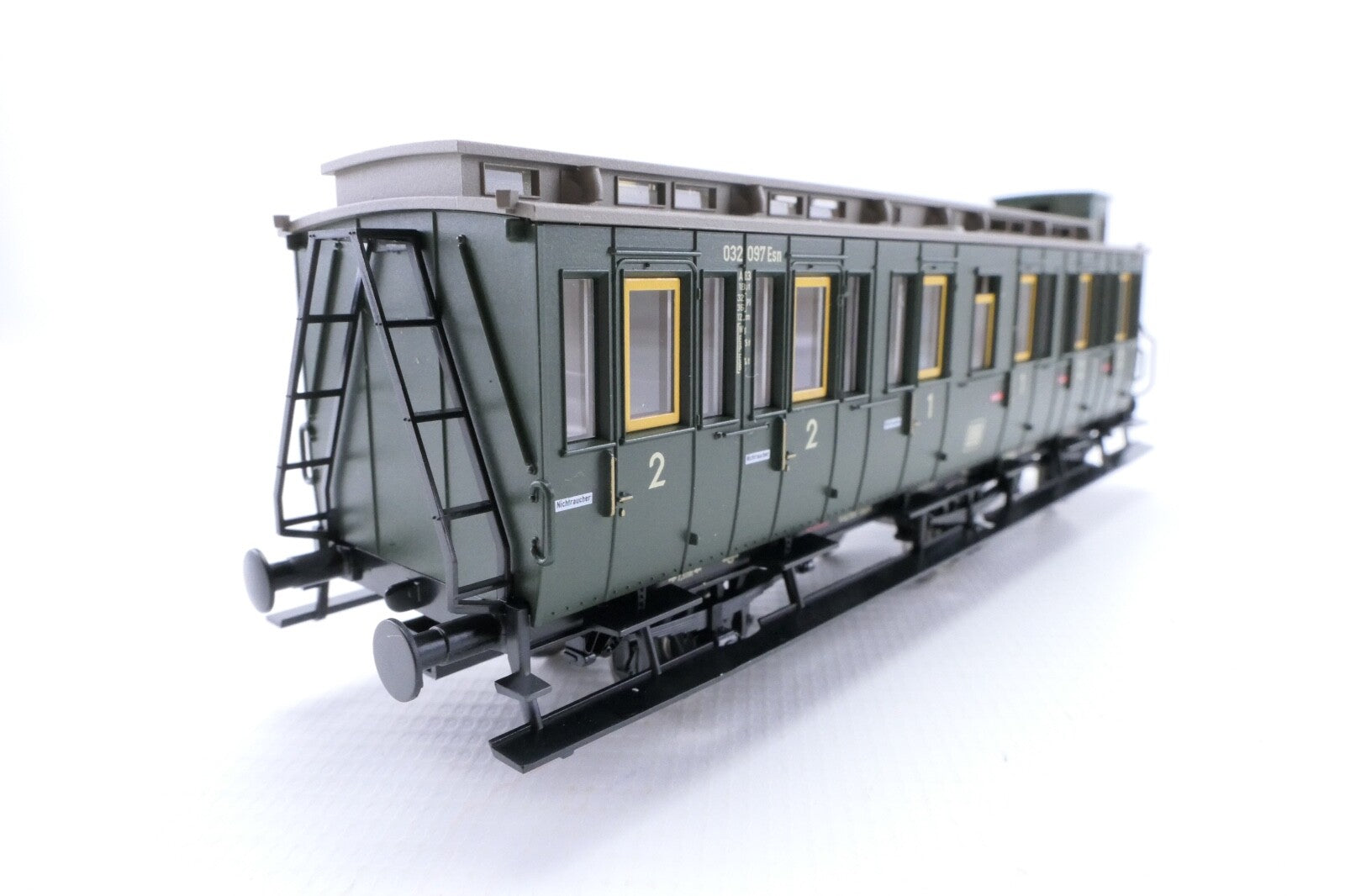 Fleischmann 5065 Abteilwagen 1./2. Klasse mit Bremserhaus, Analog, Spur H0, OVP.4