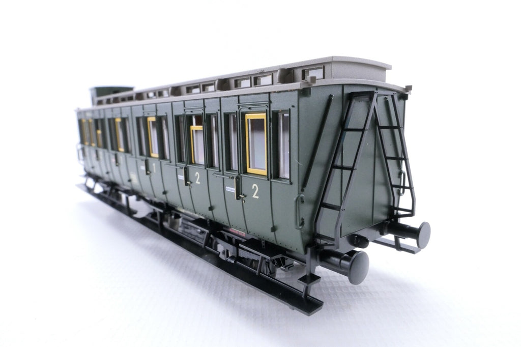 Fleischmann 5065 Abteilwagen 1./2. Klasse mit Bremserhaus, Analog, Spur H0, OVP.5