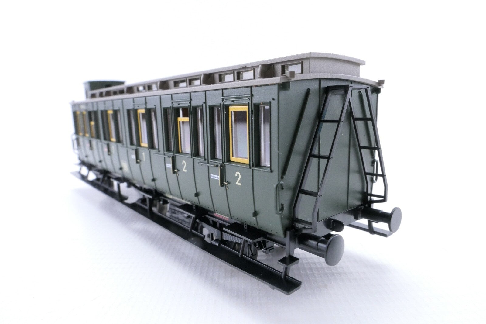 Fleischmann 5065 Abteilwagen 1./2. Klasse mit Bremserhaus, Analog, Spur H0, OVP.5