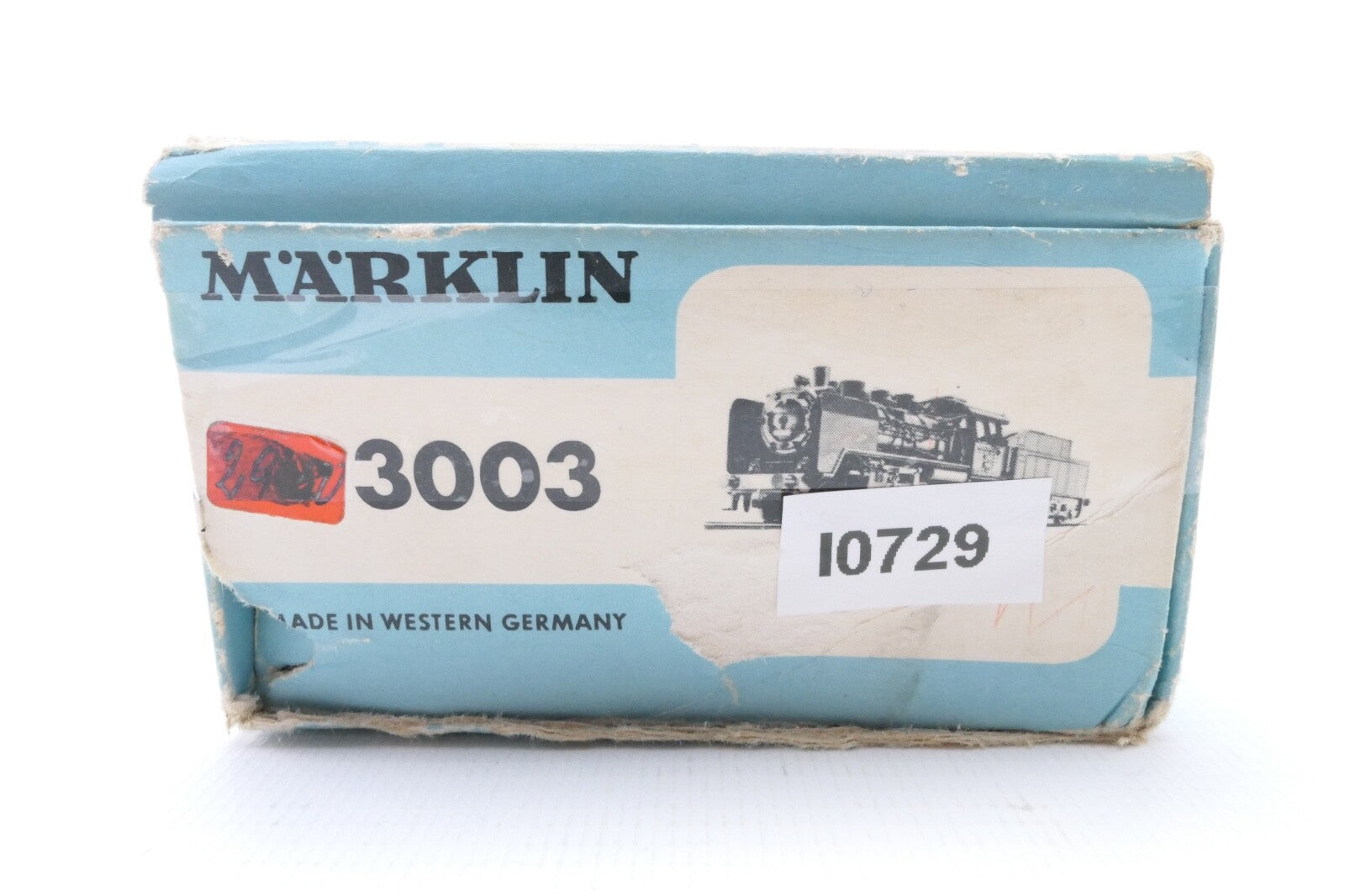 Märklin 3003 Schlepptender Dampflok BR 24 014 der DB, Analog, Spur H0, in OVP.10